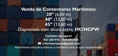 CONTENTORES APARTIR DE 1300€