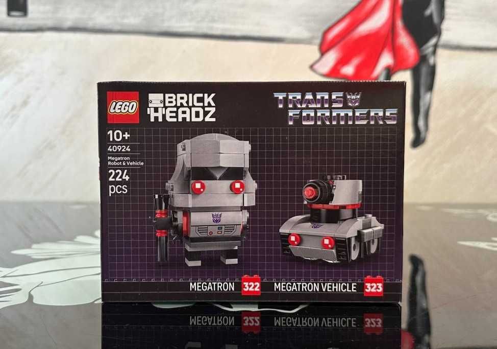 Конструктор LEGO BrickHeadz 40924 Меґатрон робот і машина