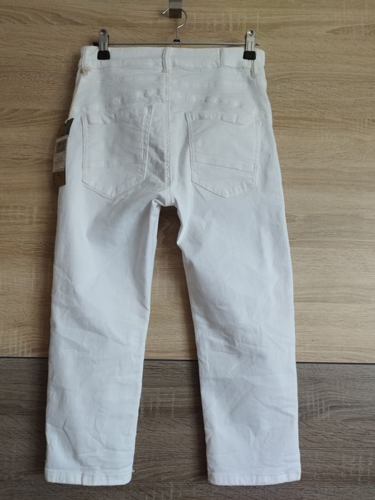 Mięciutkie jeansowe rybaczki z push'apem XS-S