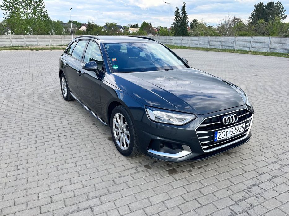 Audi A4 Avant Audi A4 B9 2021 • 2.0 TDI 204 KM MHEV • Bezwypadkowe • VAT