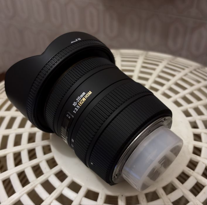 Objetiva Sigma 10-20mm f/3,5 EX DC  HSM  AF  para NIKON