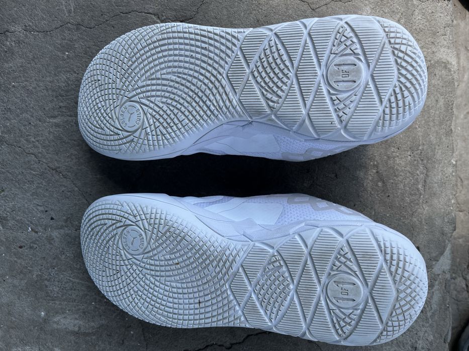 Баскетбольні кросівки Puma MB.01 Lo "Triple White" (Оригінал)