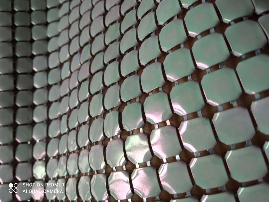 Przepiękna! torebka kopertówka MOHITO z metalowych kwadracików