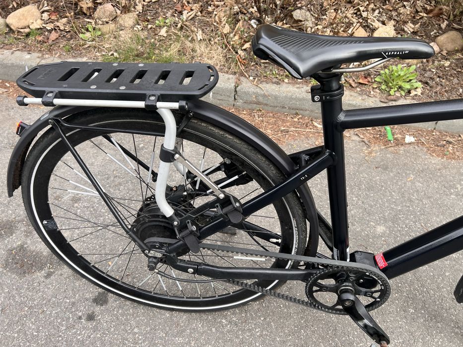Lekki rower elektryczny RABENEICK na pasku! 19 KG, BAFANG / DO NAPRAWY /B