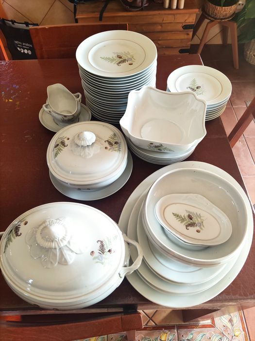 Conjunto porcelana vista alegre