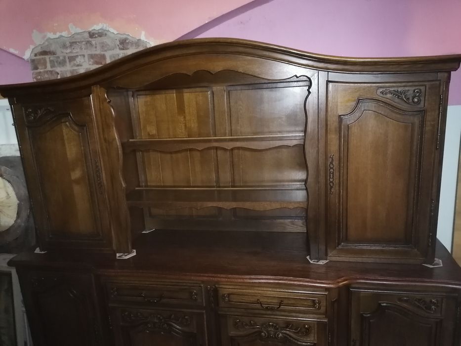 Kredens drewniany - dębowy