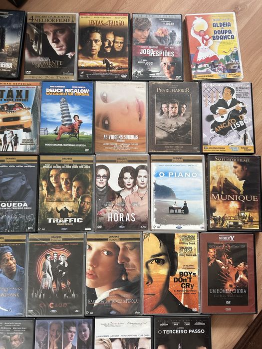 46 filmes +2 documentários + várias séries + 1 concerto