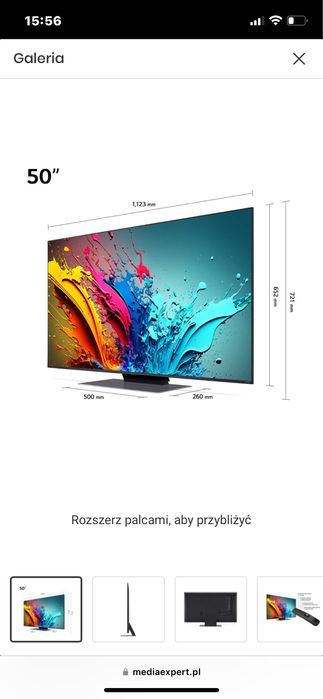 Orginalna stopka/podstawa od telewizora LG 50 cali