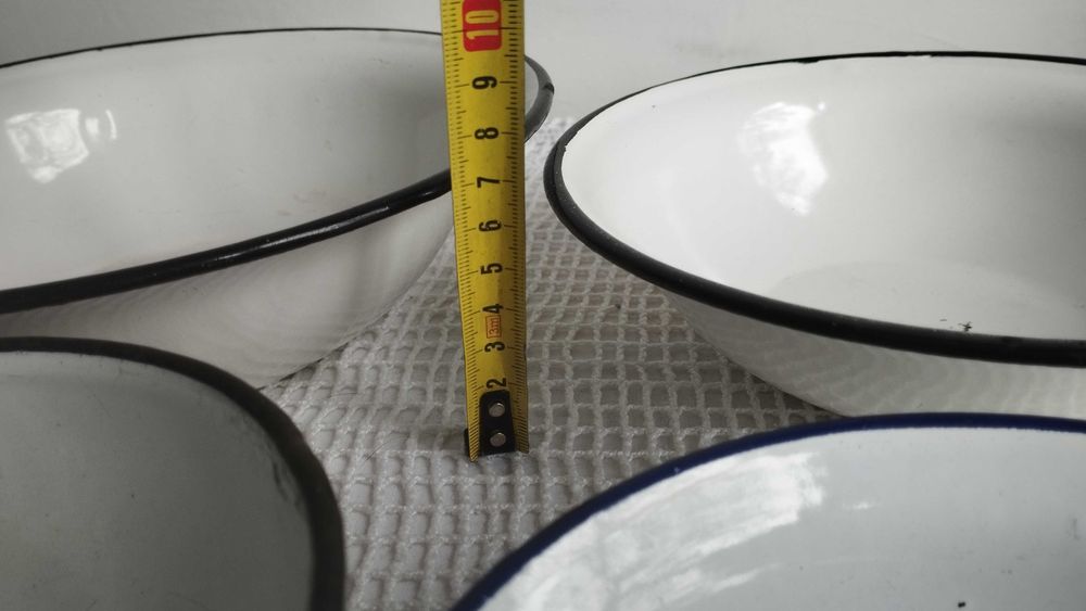 Stare miseczki emaliowane