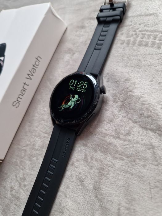 Smartwatch gt4, komplet, 4gen, zegarek okrągły
