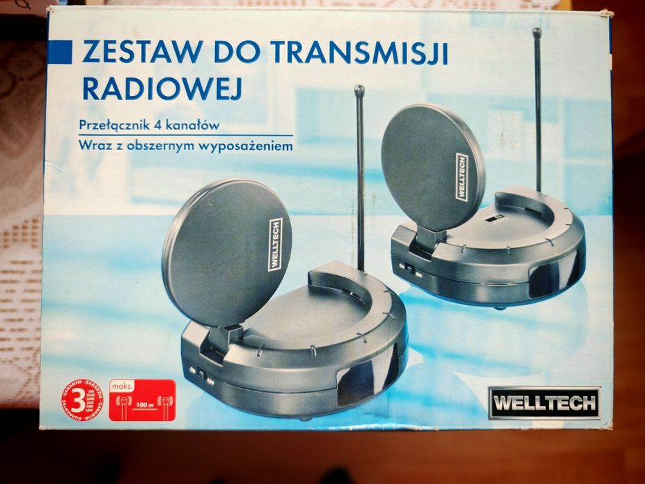 Weltech zestaw do transmisji radiowej sygnału tv