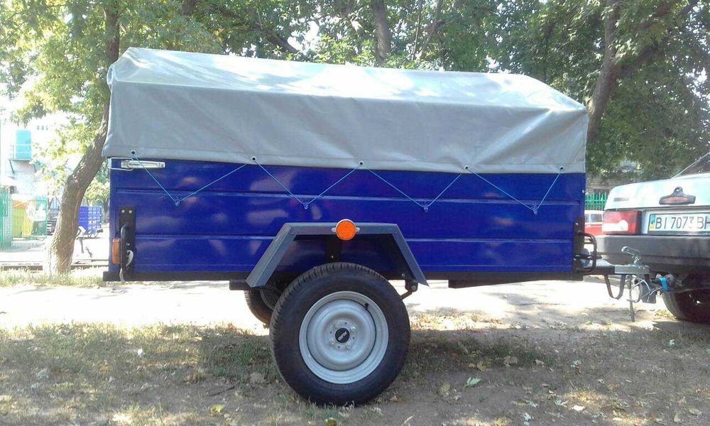 Прицеп ПРИЧІП 2500/1300 до  легкового авто. Документи для МРЕО. Завод.