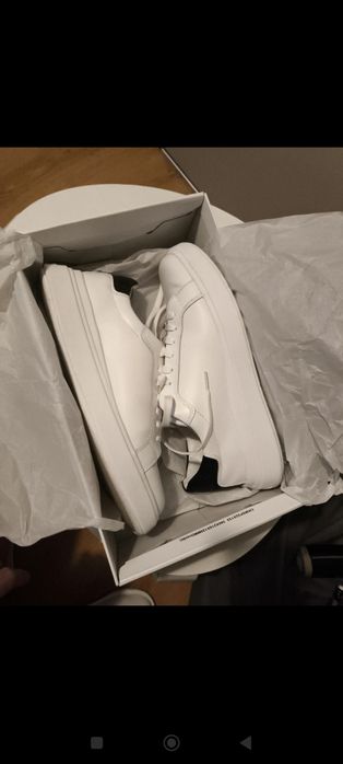 Białe buty CK sneakersy w rozmiarze 43