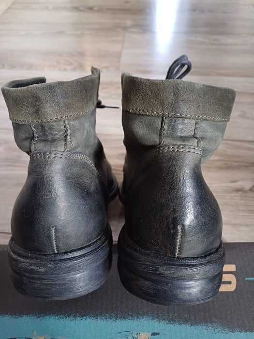 Męskie skórzane trzewiki Fernando Strappa rozm 40.