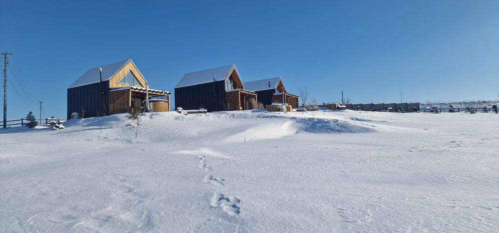 Domek z jacuzzi Wysoka Trawa Gać