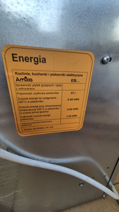 Piekarnik da zabudowy Amica