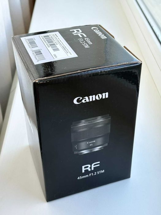 об'єктив canon rf 45mm f1.2 НОВИЙ