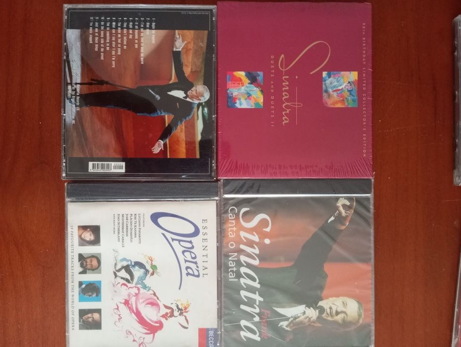 CD vários Sinatra BB King Nat King Cole