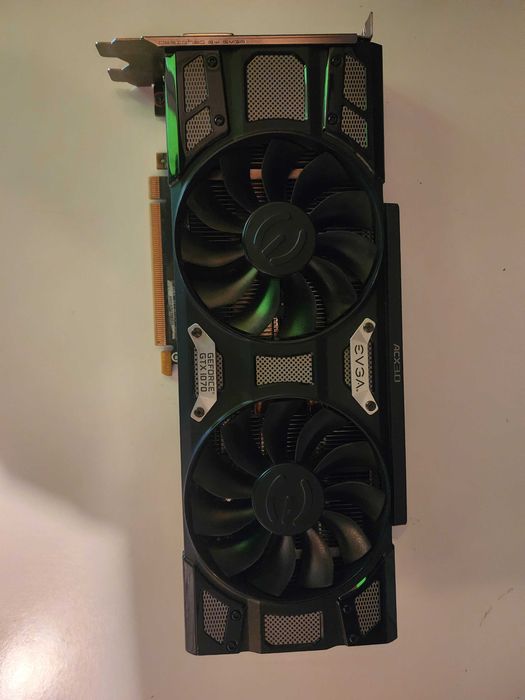 EVGA GeForce GTX 1070 8 GB amerykańska precyzja, płynność bez wysiłku