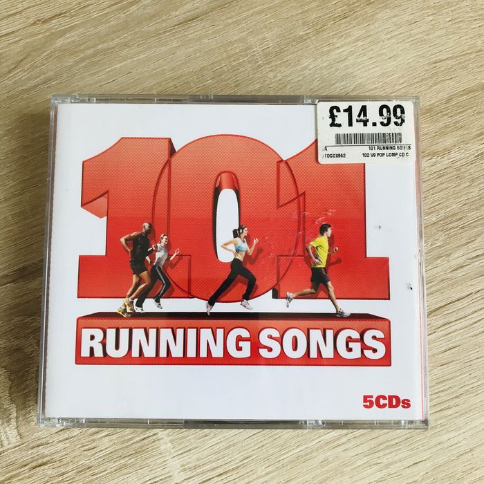 Pakiet 5 CD- 101 Running Songs. Mega przeboje ostatnich lat. Idealne!