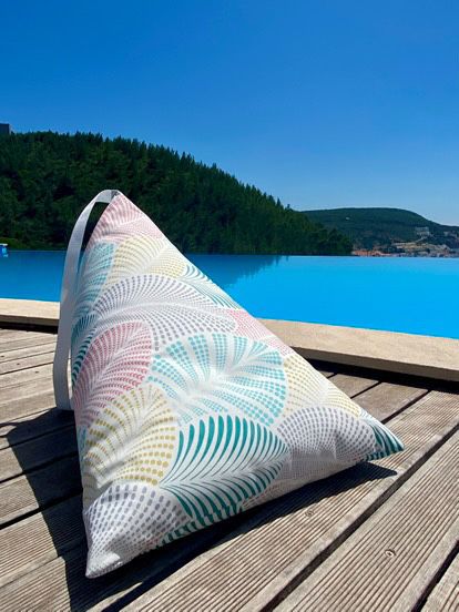 Almofada Puff de Praia, Piscina, Campo, Casa… - ENTREGA IMEDIATA