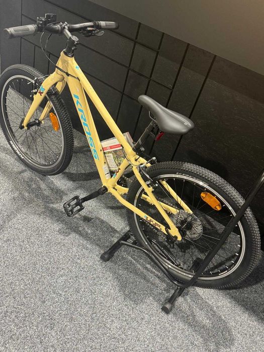 Rower dziecięcy MTB KROSS Level JR 1.0 Beż Raty 0%