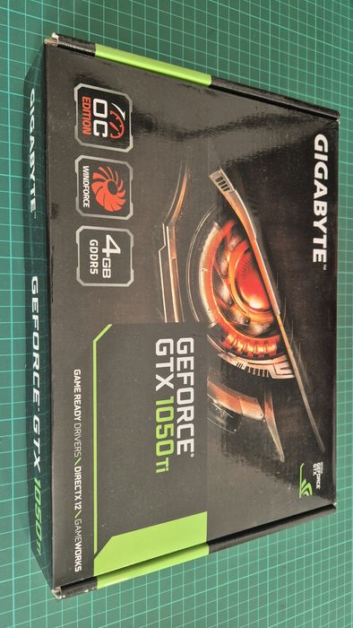 Placa Gráfica Gigabyte GeForce GTX 1050 Ti 4GB OC