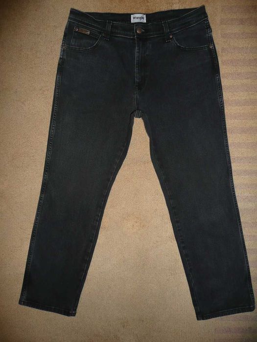 Spodnie dżinsy WRANGLER W36/L30=48/102cm texas grafitowe