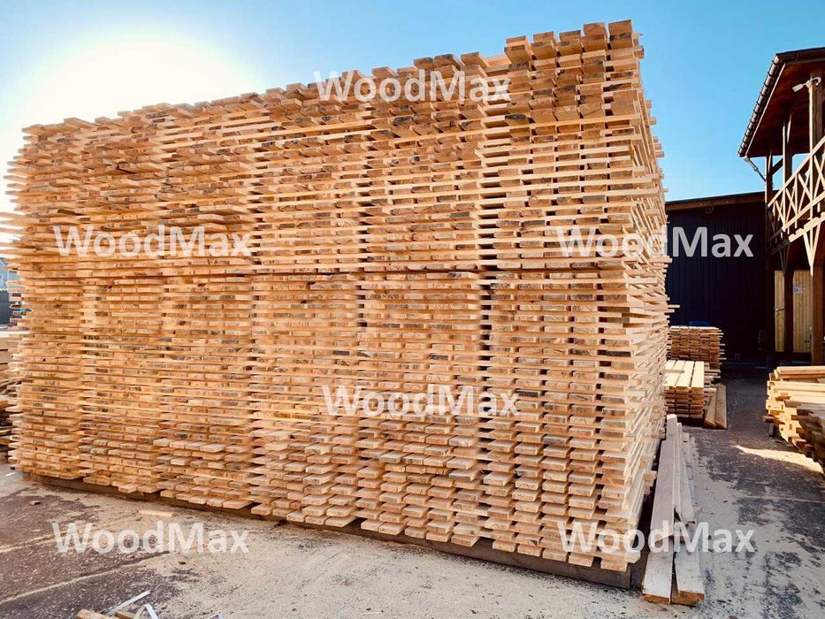 Обрізний брус, дошка 30х100х4, лаги, рейка, пиломатеріали з доставкою