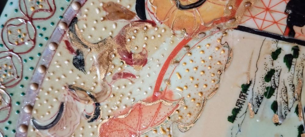 Prato de porcelana Chinês.