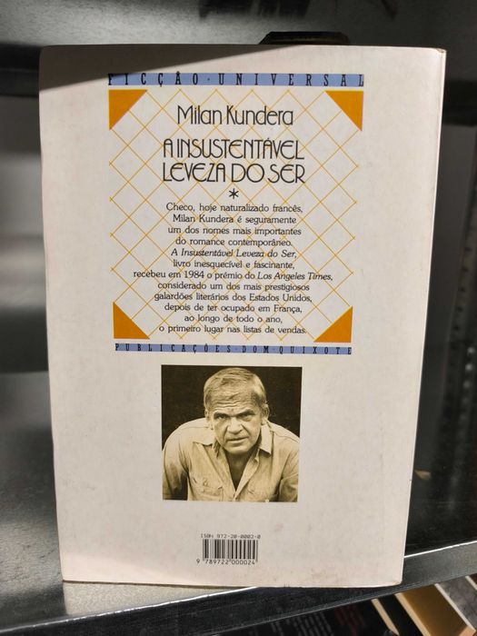 Milan Kundera – A Insustentável Leveza do Ser