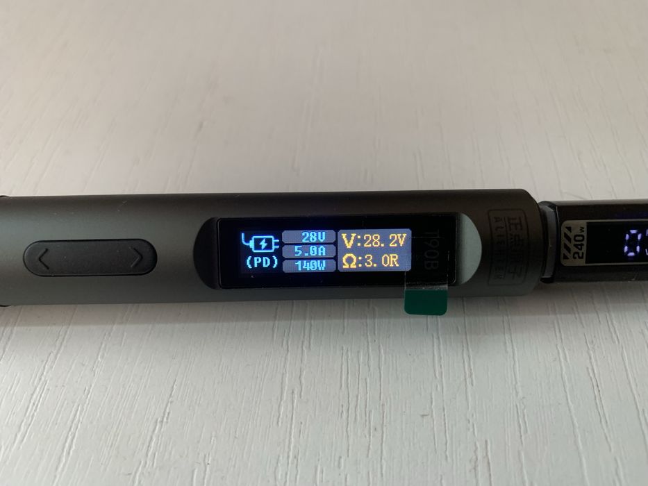 Смарт паяльник Alientek T90B, 140W