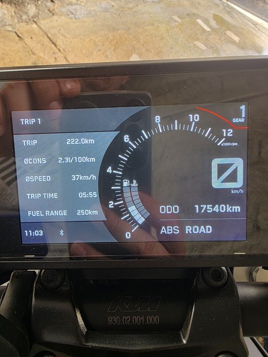 Ktm duke 125  - bluetooth