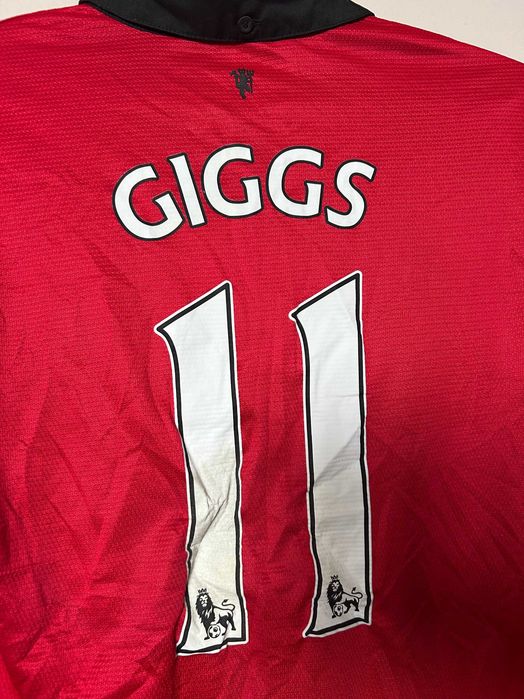 MANCHESTER UNITED F.C. nr 11 GIGGS - 2013/2014 - Nike - S - UNIKAT