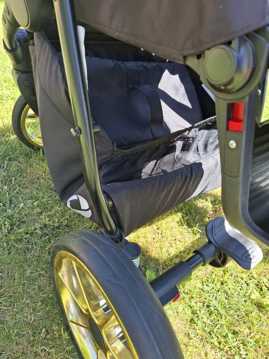 Piękny wózek spacerowy dla dziewczynki LONEX