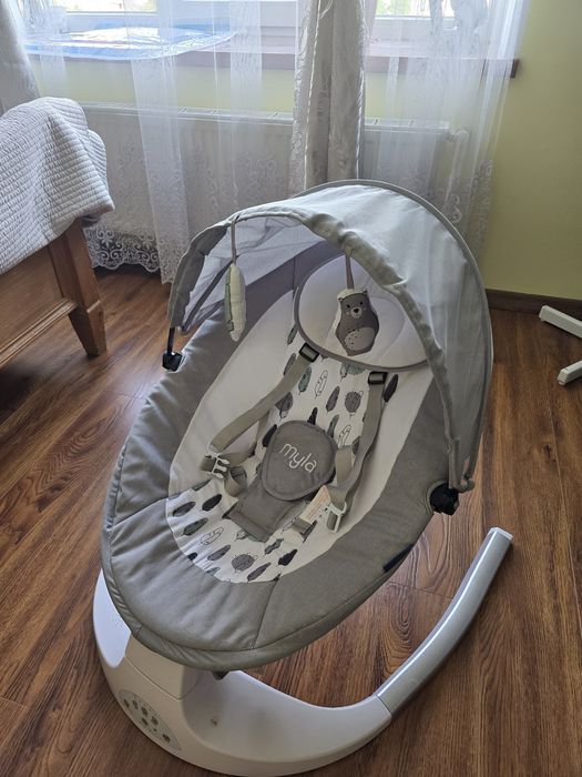 Заколисуючий центр Myla, крісло для малюка, люлька крісло-голдалка, ше