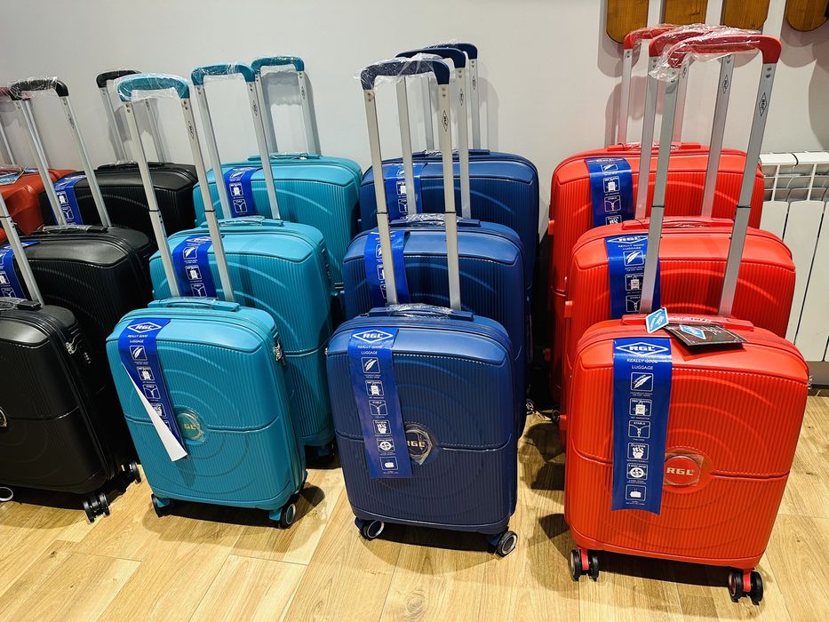 NOWE walizki / polipropylen / walizka kabinowa