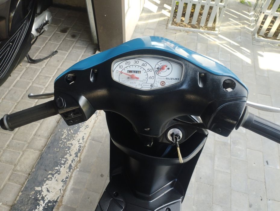 Скутер мопед Suzuki lets 6 с контейнера без пробега по Украине