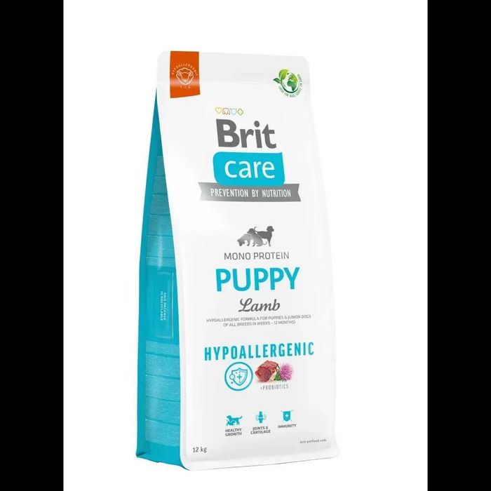 Brit Care Dog Hypoallergenic Puppy (ягня) 12 кг для цуценят всіх порід