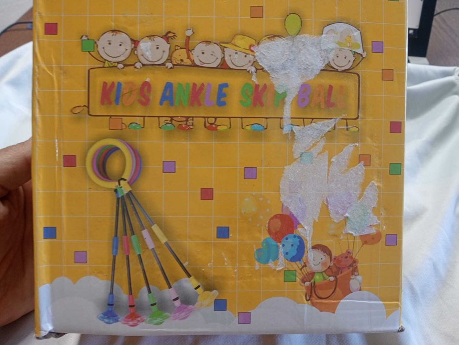 Bola de Salto de Tornozelo Infantil Chimoo - Com Luzes LED