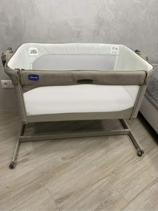 Дитяче ліжечко-люлька chicco next 2 me magic/ детская кроватка чико