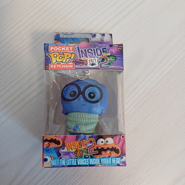 2 x Brelok Pocket INSIDE OUT 2 Strach i Smutek