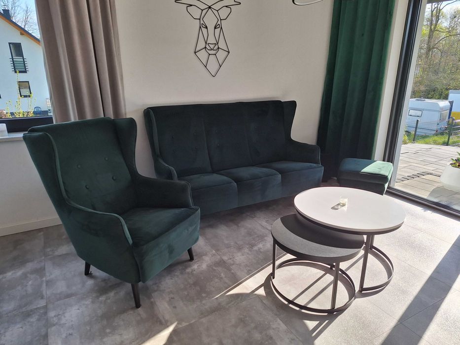 Stylowy komplet wypoczynkowy