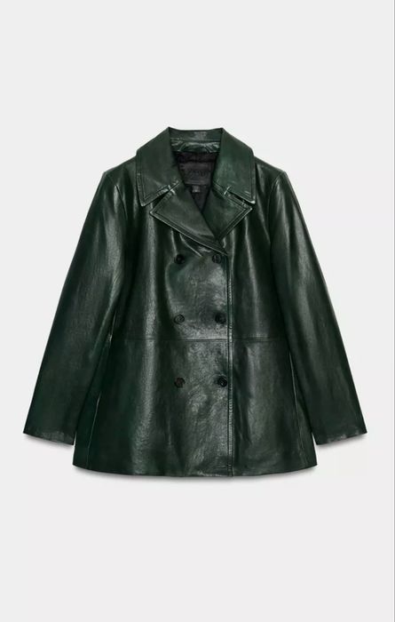 Шкіряний піджак куртка Zara Limited ed