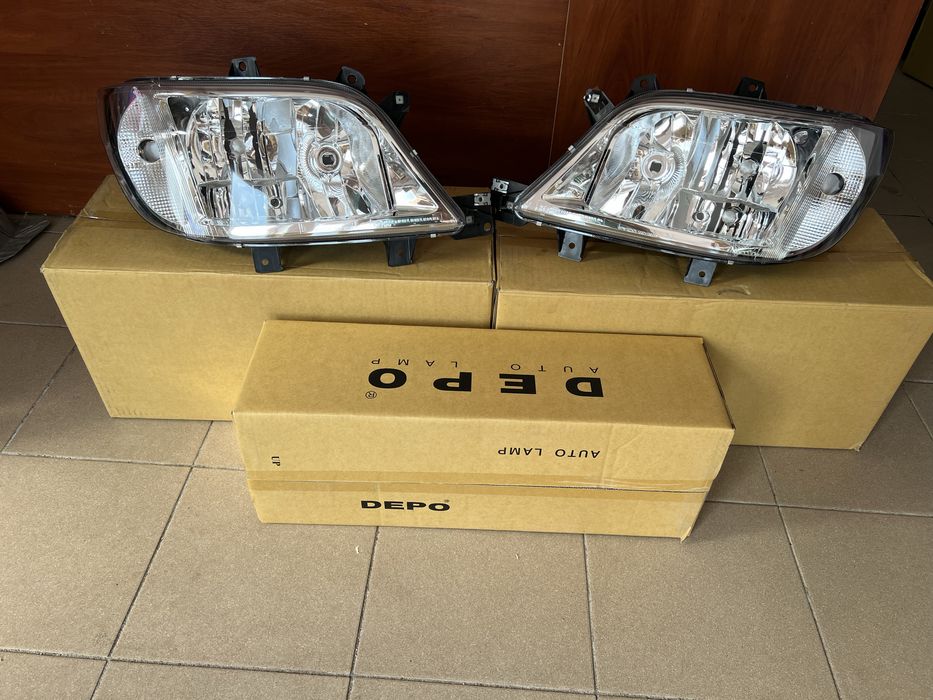 Фари Sprinter 903 з протитуманкою  ,DEPO фара передня Спринтер 903 до 06 р.в. Sprinter CDI фара