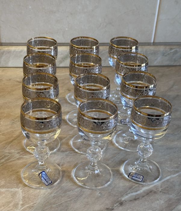 Чарки стопки рюмки Bohemia Claudia