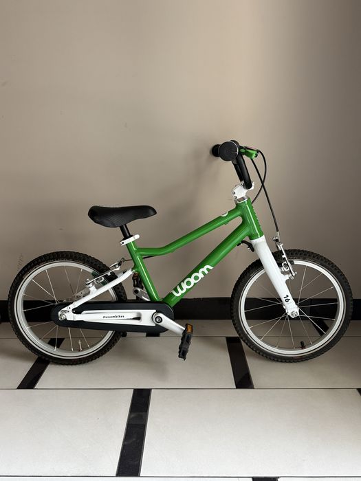 Rower Woom 3 zielony - super stan