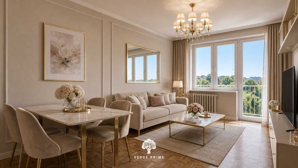 3-pokojowe rozkładowe mieszkanie 54,66 m² do remontu z balkonem – Łódź, Polesie - Widok 6