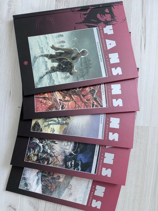 Zestaw komiksów YANS - wydanie specjalne + repliki ilustracji Rosińskiego