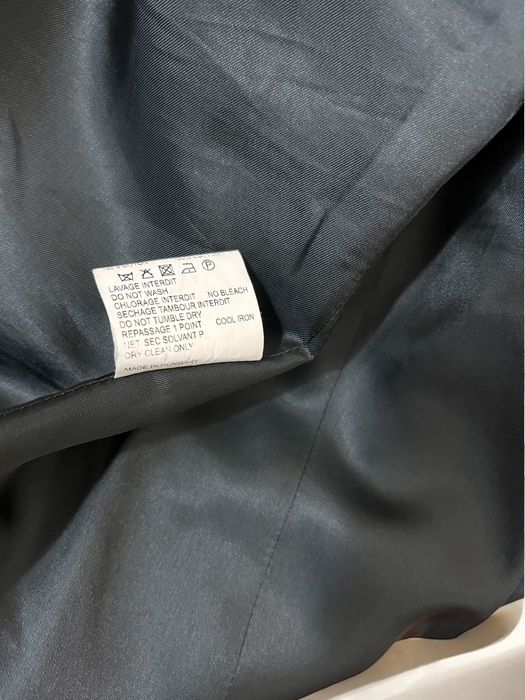 Carven roz. 50 męski krótki płaszcz dwurzędowy bosmanka